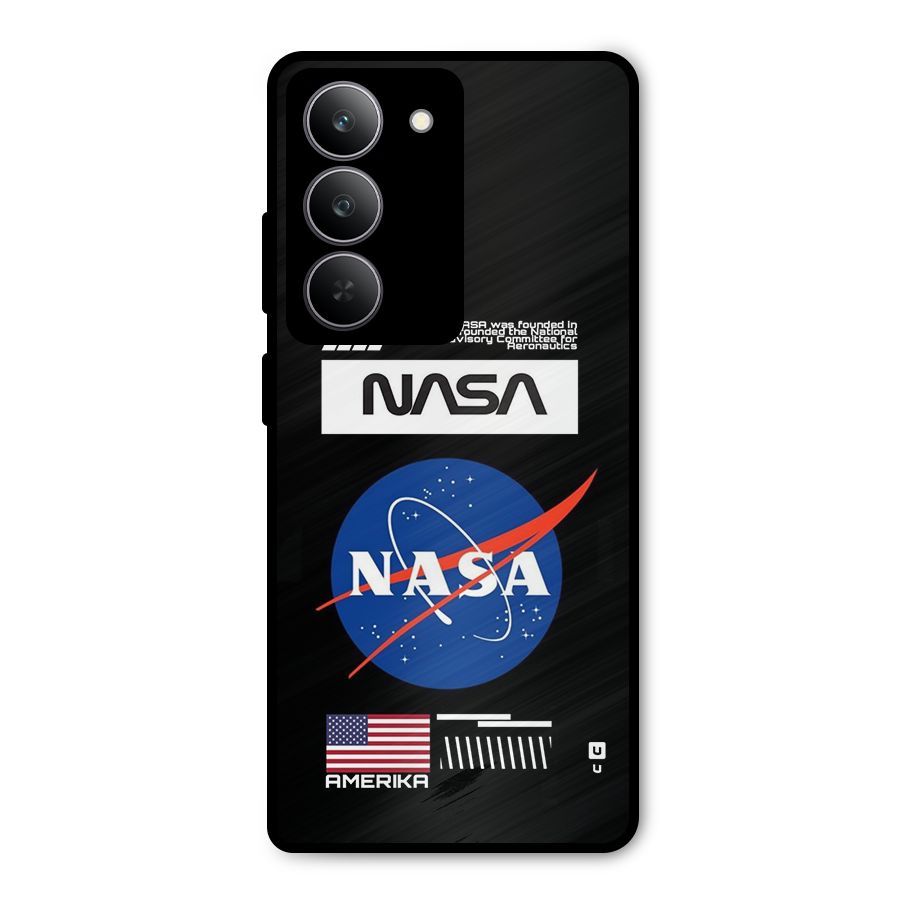 Nasa Zone Metal Back Case for Realme 14x