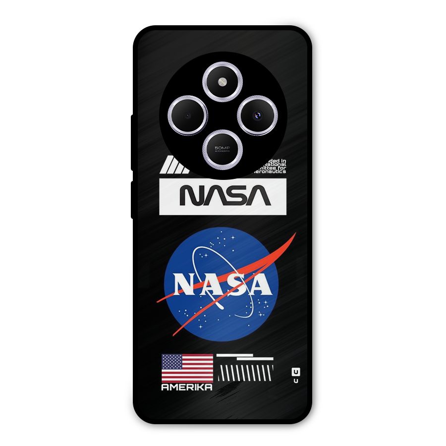 Nasa Zone Metal Back Case for Redmi A4