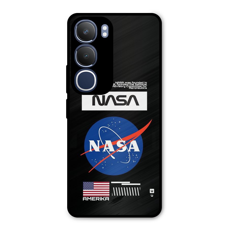 Nasa Zone Metal Back Case for Vivo Y29