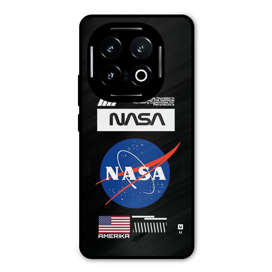 Nasa Zone Metal Back Case for iQOO 13