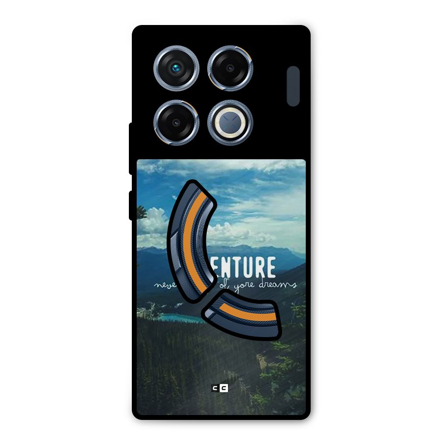 Natural Adventure Metal Back Case for Infinix GT 20 Pro