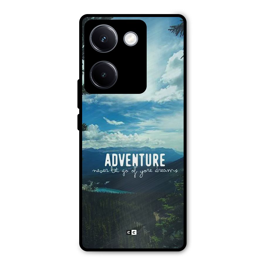 Natural Adventure Metal Back Case for Vivo Y300 Plus