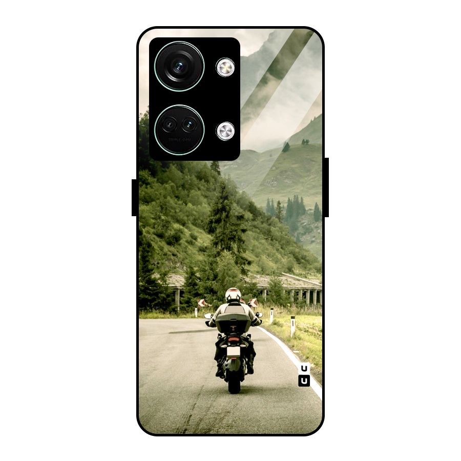 Nature Bike Glass Back Case for Oneplus Nord 3