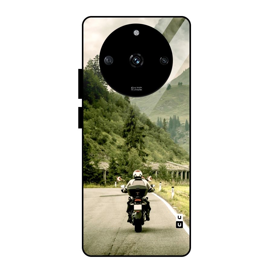 Nature Bike Glass Back Case for Realme Narzo 60 5G