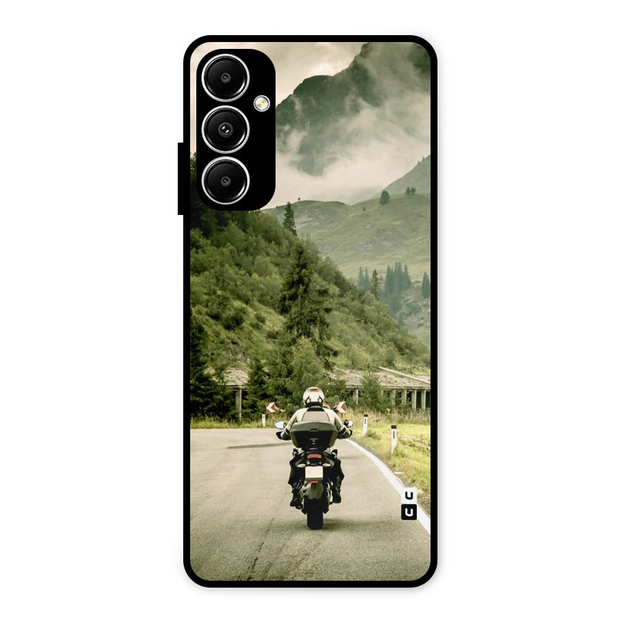 Nature Bike Metal Back Case for Galaxy A05s
