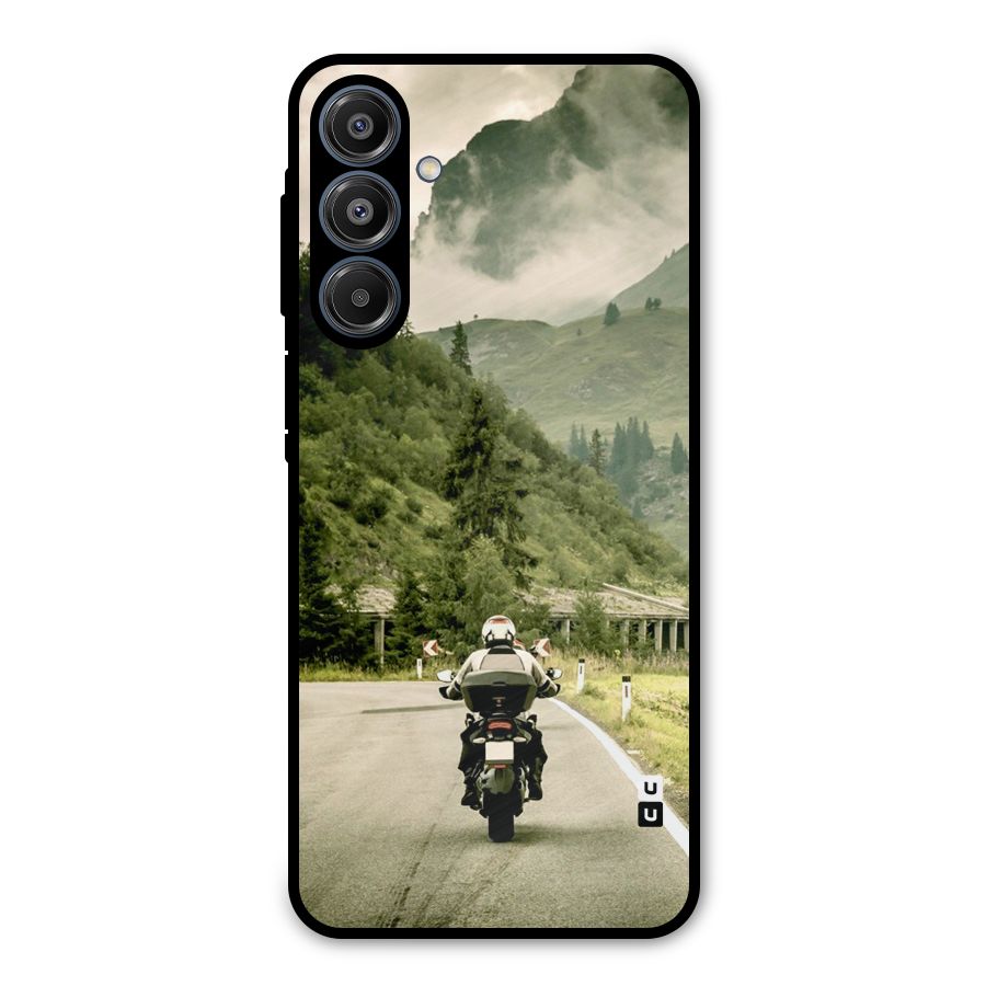 Nature Bike Metal Back Case for Galaxy A16 5G