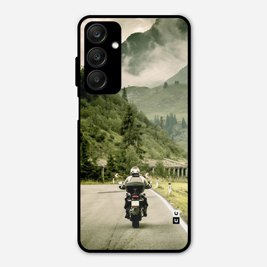 Nature Bike Metal Back Case for Galaxy A25 5G