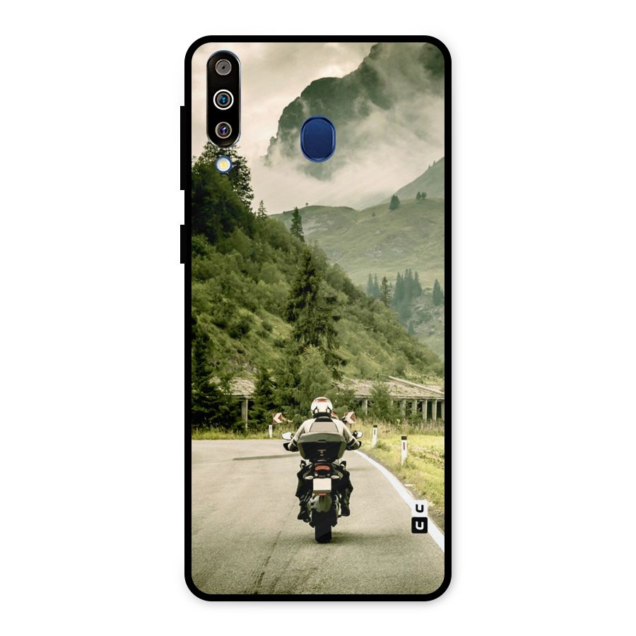 Nature Bike Metal Back Case for Galaxy M30