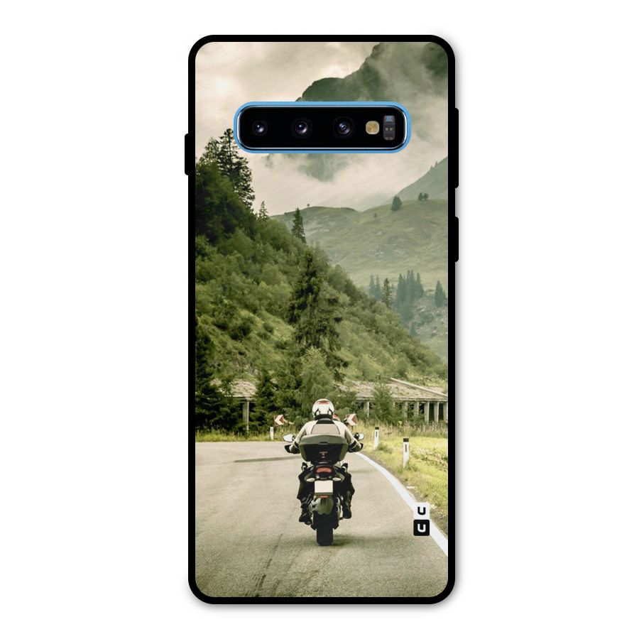 Nature Bike Metal Back Case for Galaxy S10