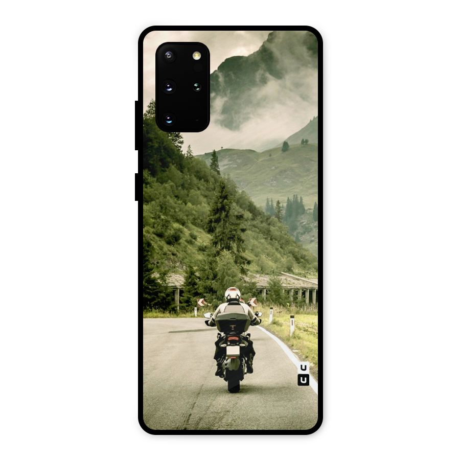 Nature Bike Metal Back Case for Galaxy S20 Plus
