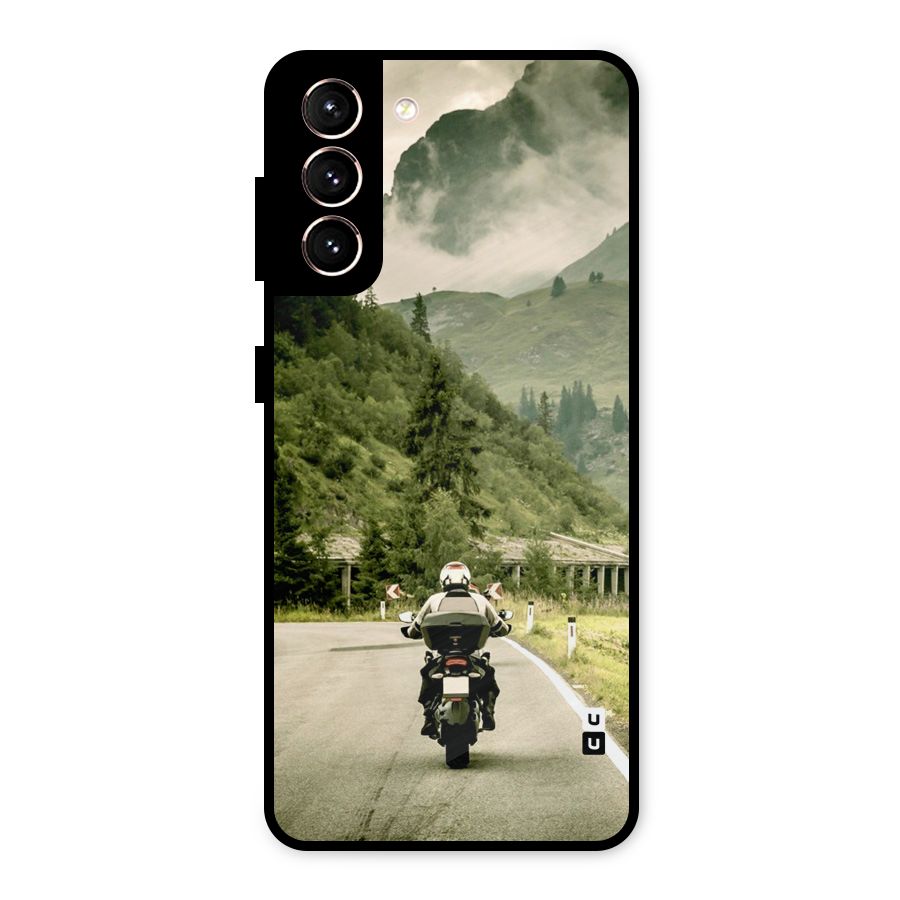 Nature Bike Metal Back Case for Galaxy S21 5G
