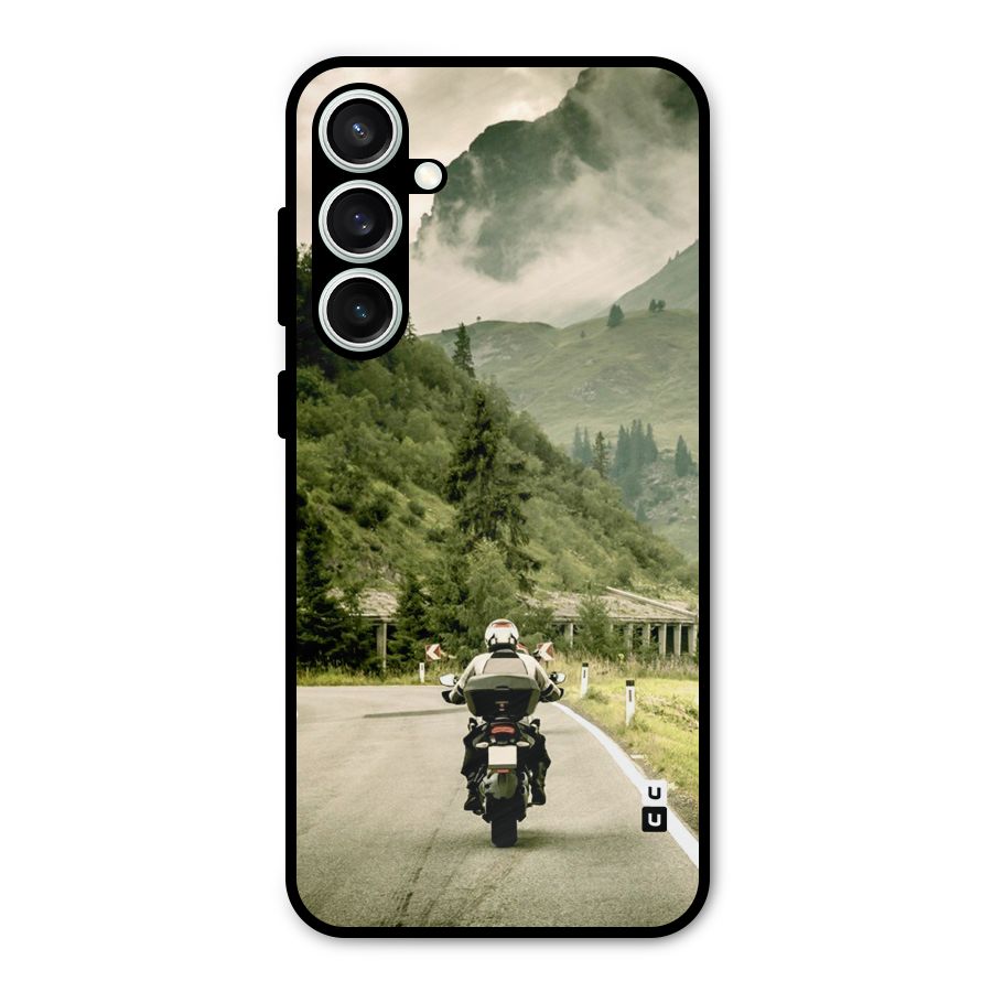 Nature Bike Metal Back Case for Galaxy S23 FE