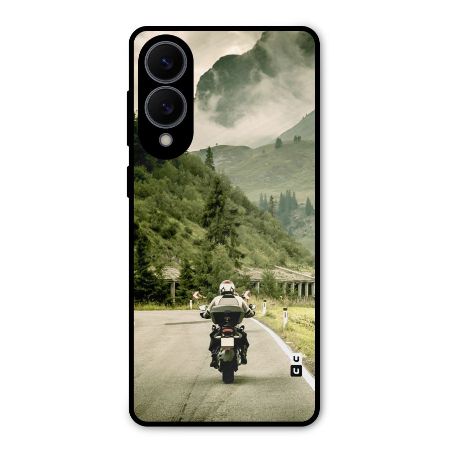 Nature Bike Metal Back Case for Galaxy S25 Edge
