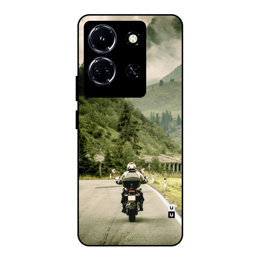 Nature Bike Metal Back Case for Infinix Note 30 5G
