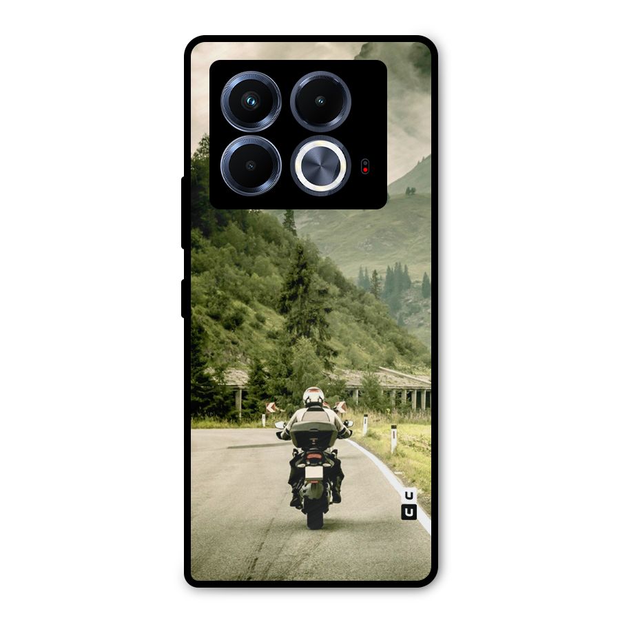 Nature Bike Metal Back Case for Infinix Note 40 5G