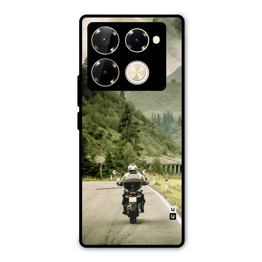 Nature Bike Metal Back Case for Infinix Note 40 Pro Plus