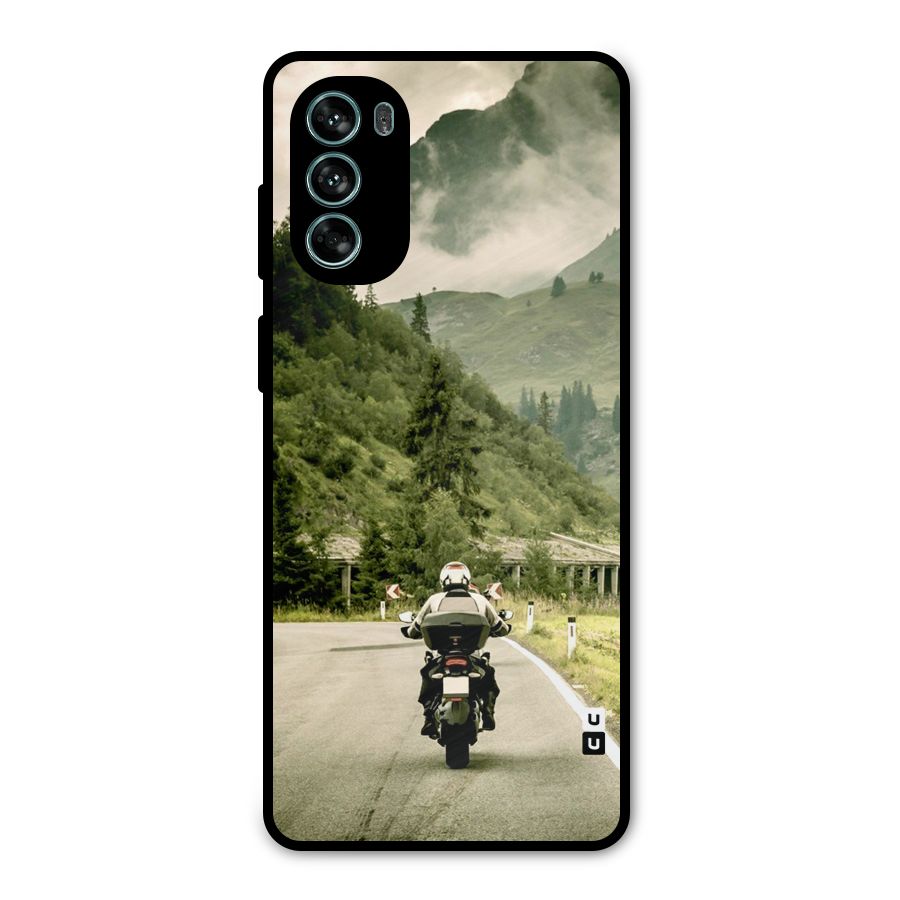 Nature Bike Metal Back Case for Moto G62