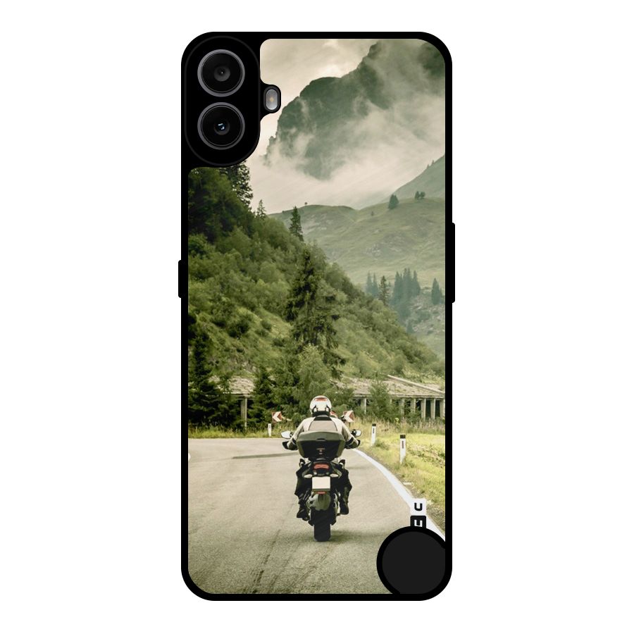 Nature Bike Metal Back Case for Nothing CMF Phone 1
