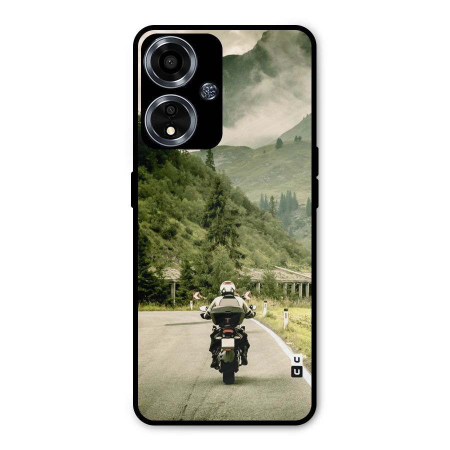 Nature Bike Metal Back Case for Oppo A59