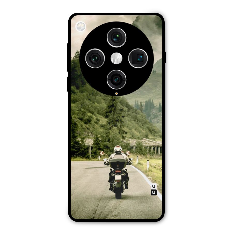 Nature Bike Metal Back Case for Oppo Find X8 Pro