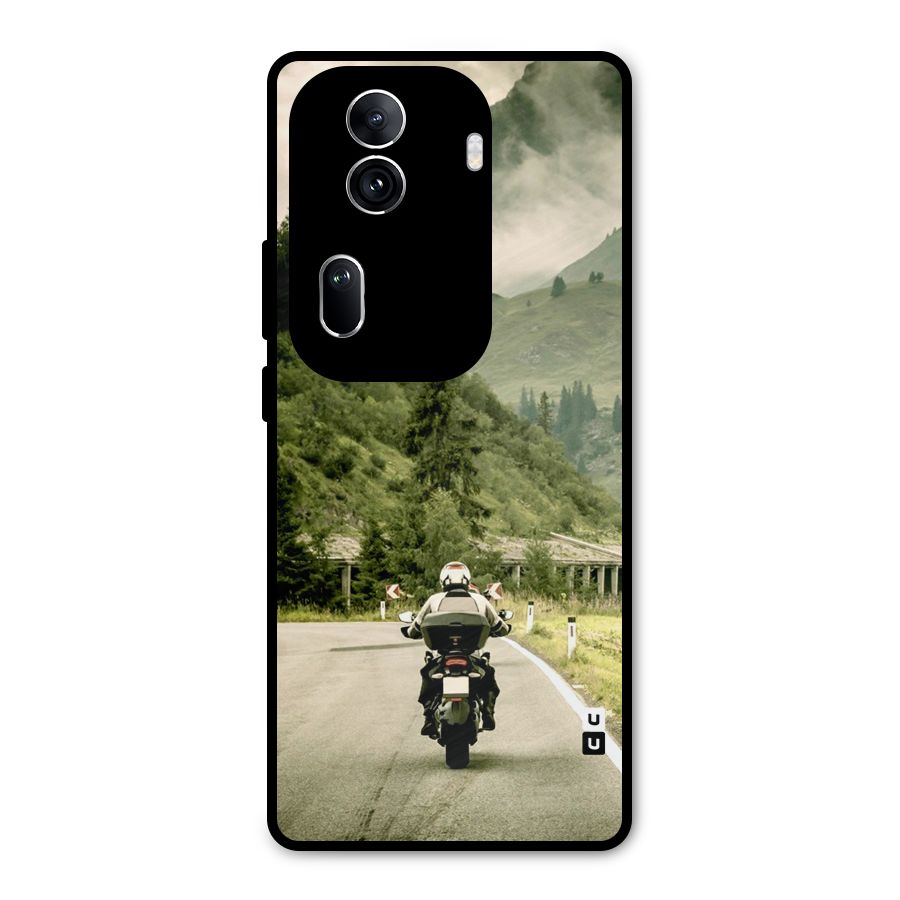 Nature Bike Metal Back Case for Oppo Reno11 Pro 5G