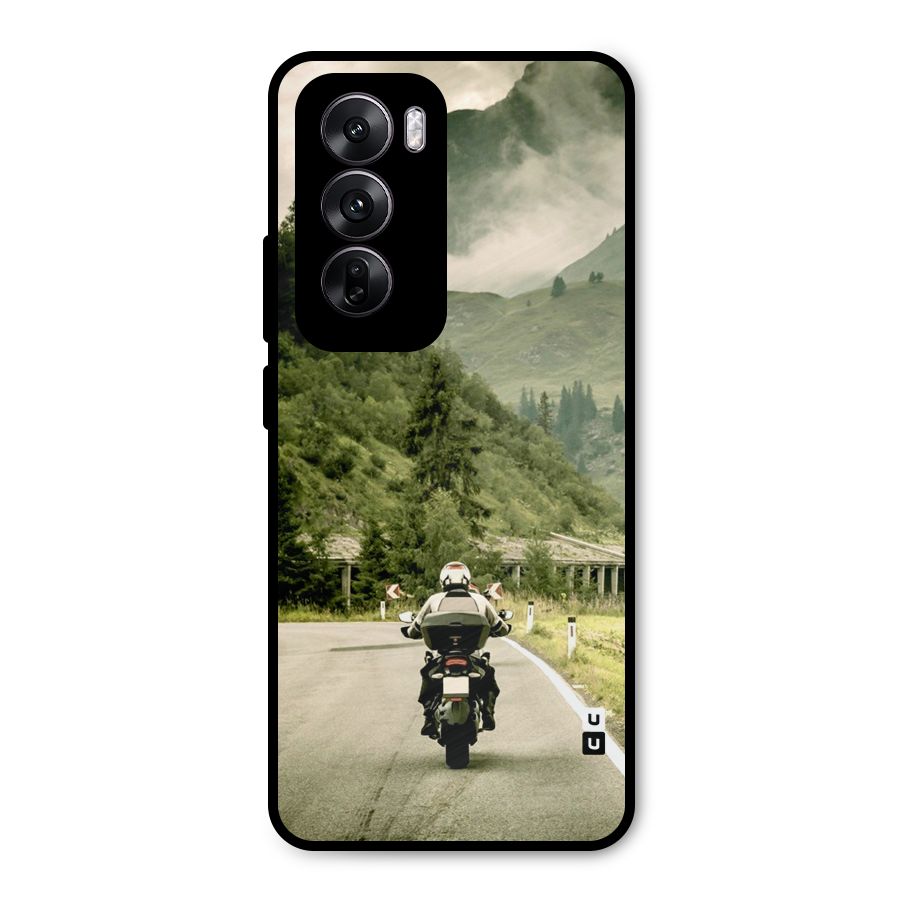 Nature Bike Metal Back Case for Oppo Reno12