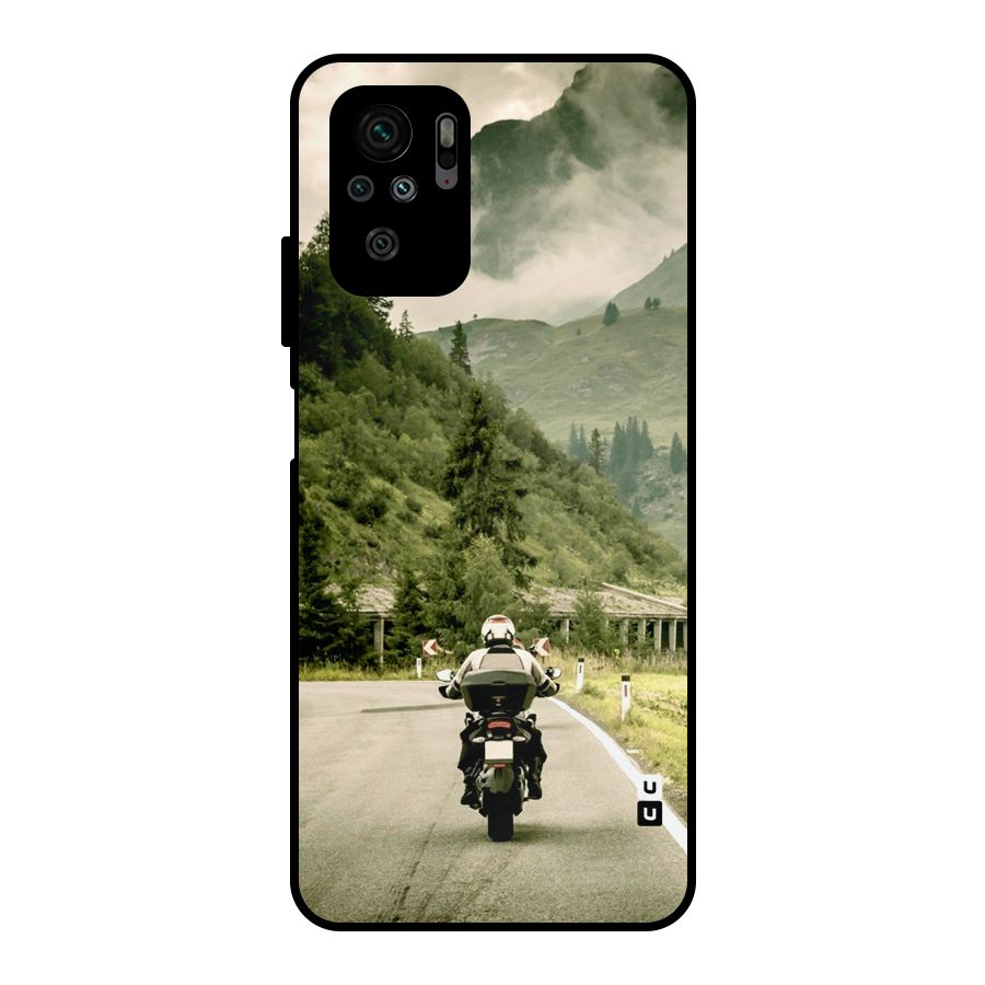 Nature Bike Metal Back Case for Redmi Note 10S