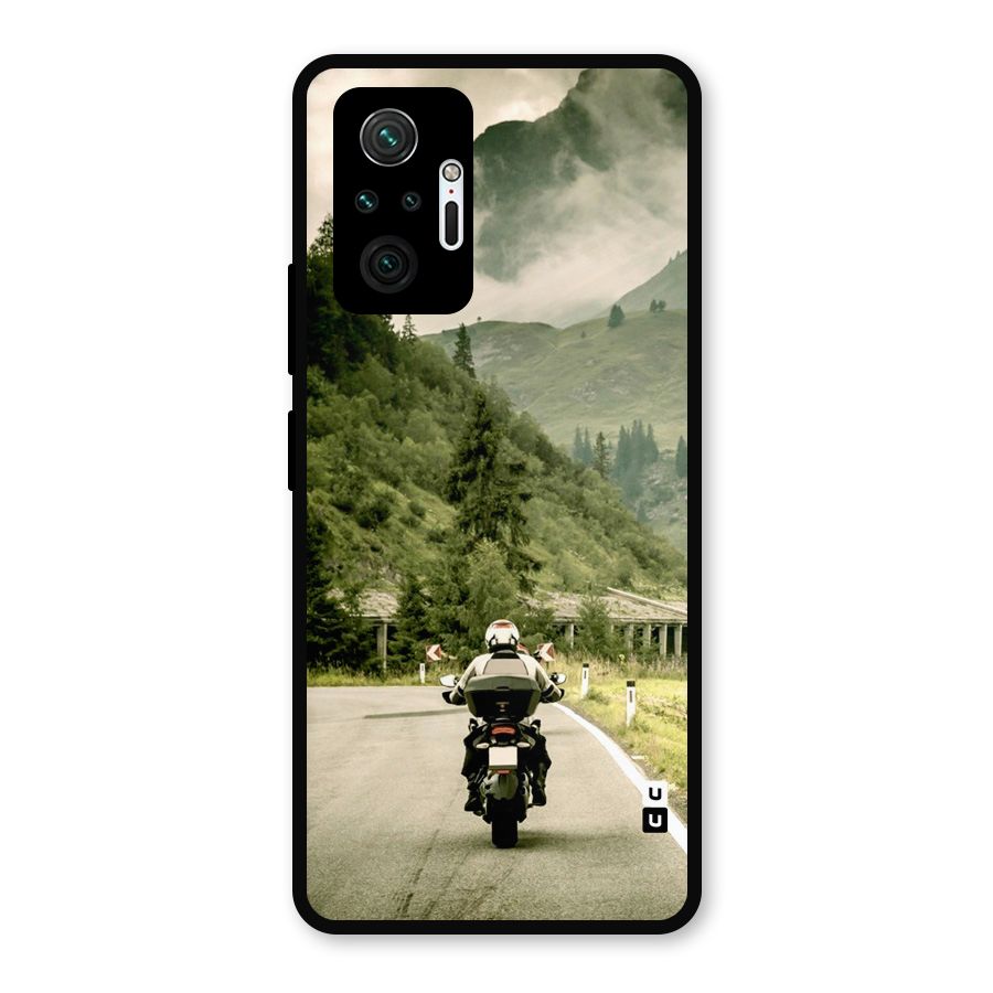 Nature Bike Metal Back Case for Redmi Note 10 Pro Max