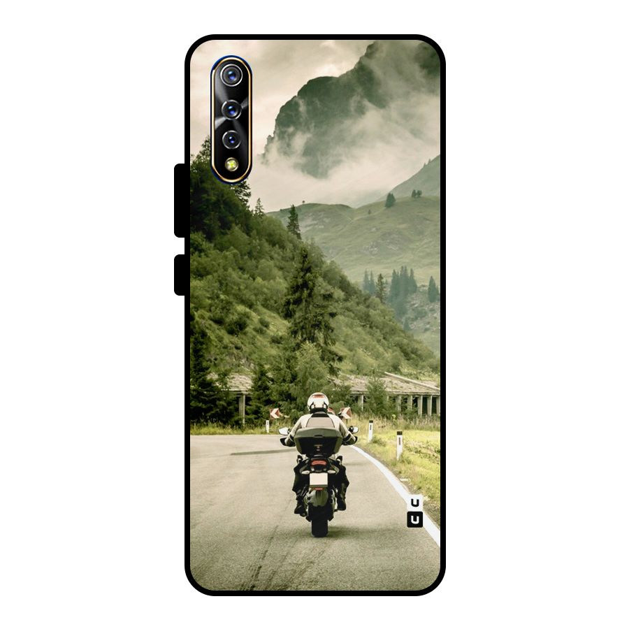 Nature Bike Metal Back Case for Vivo S1