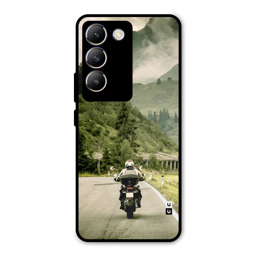 Nature Bike Metal Back Case for Vivo T3 5G