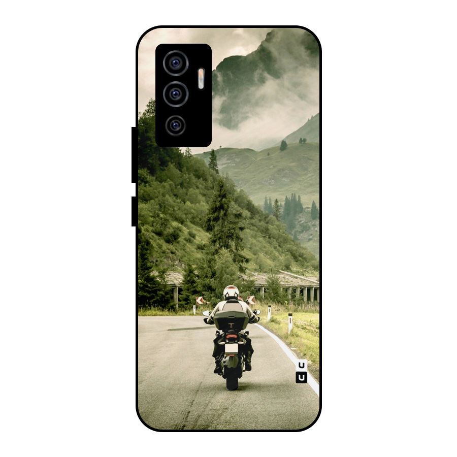 Nature Bike Metal Back Case for Vivo V23e