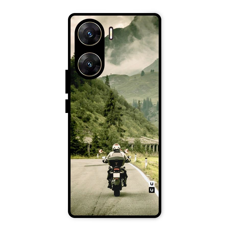 Nature Bike Metal Back Case for Vivo V29e