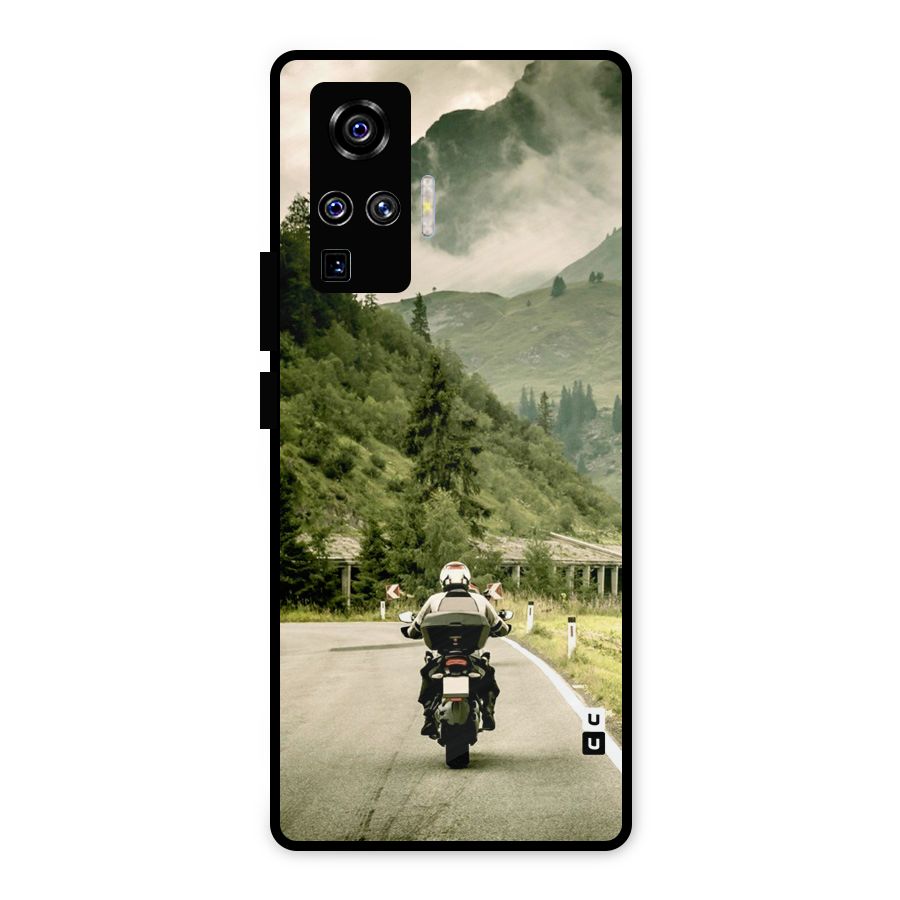 Nature Bike Metal Back Case for Vivo X50 Pro