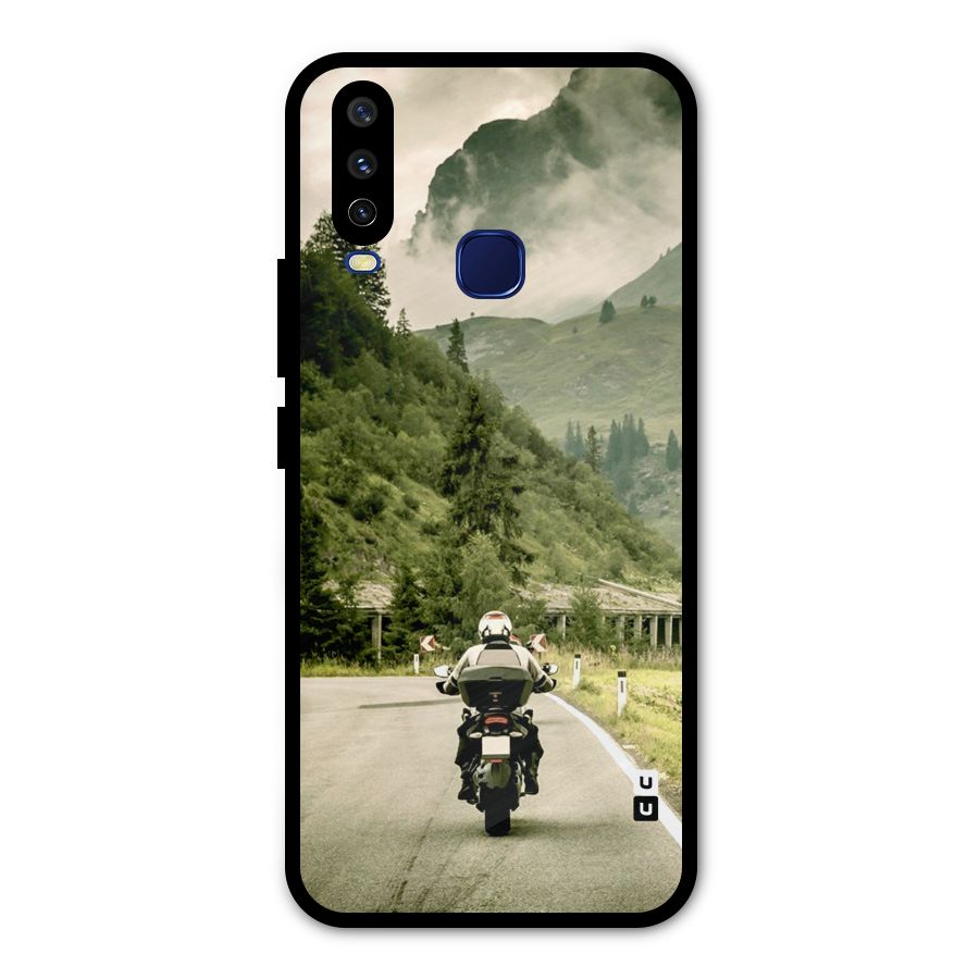 Nature Bike Metal Back Case for Vivo Y15