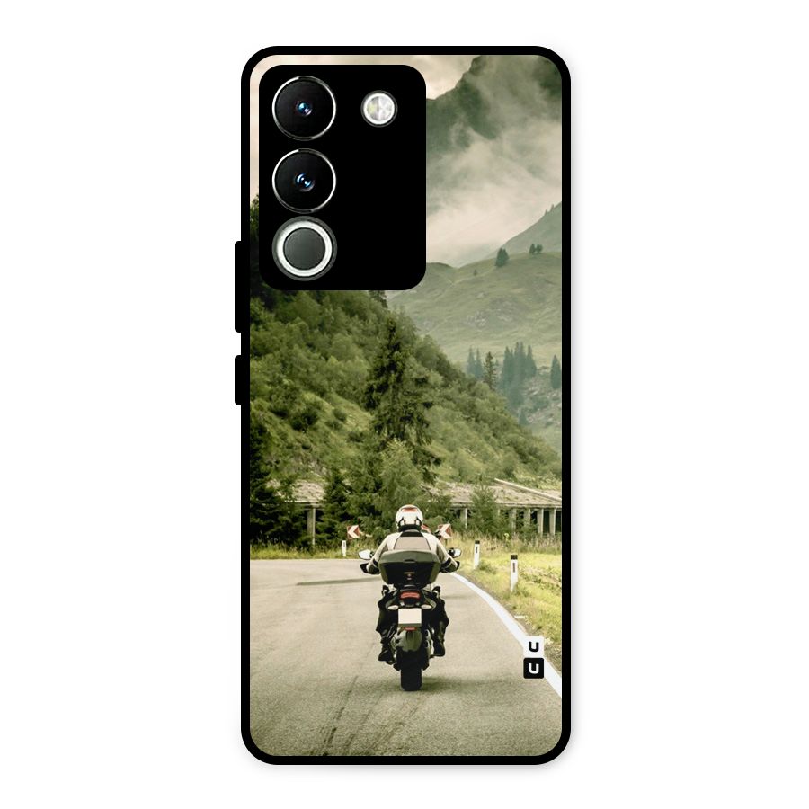 Nature Bike Metal Back Case for Vivo Y200