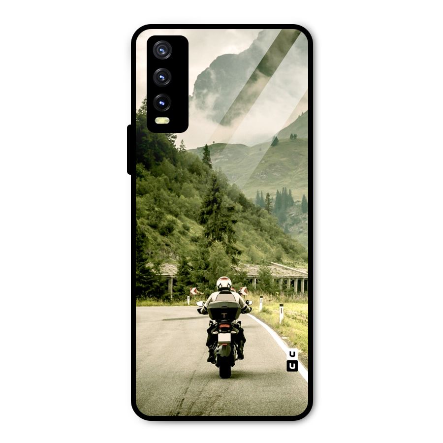 Nature Bike Metal Back Case for Vivo Y20g