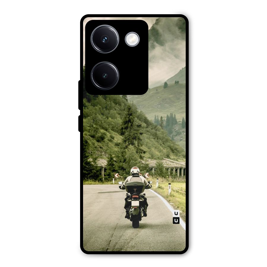 Nature Bike Metal Back Case for Vivo Y300 Plus