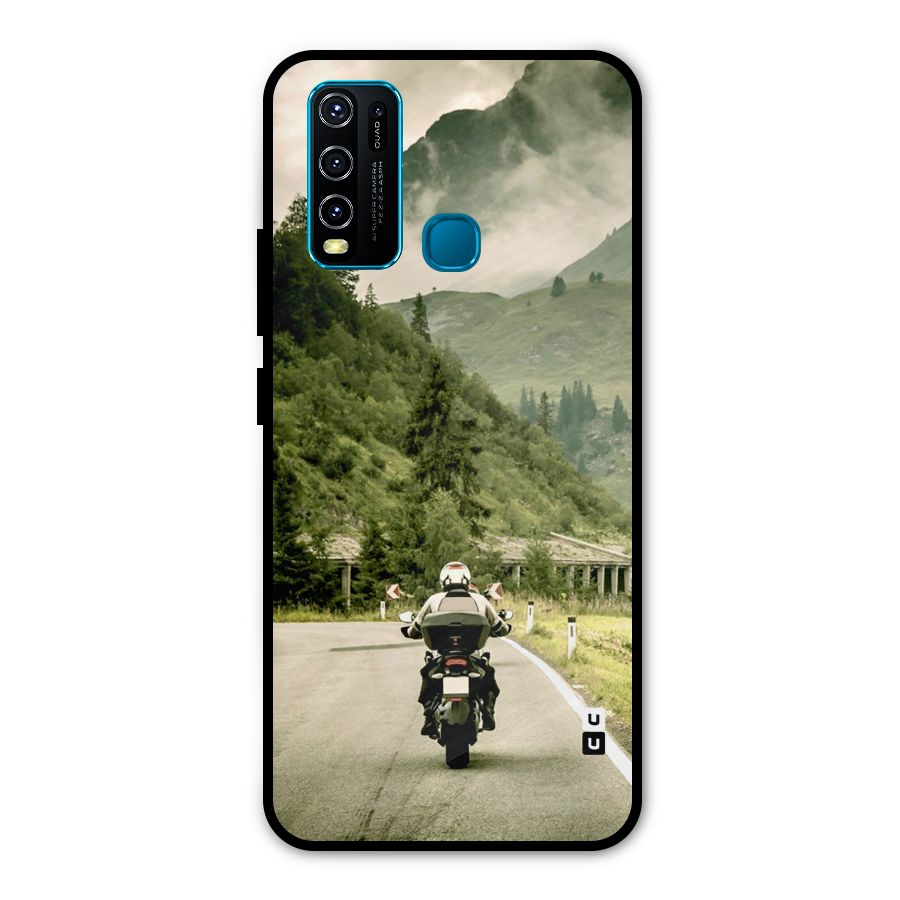 Nature Bike Metal Back Case for Vivo Y50
