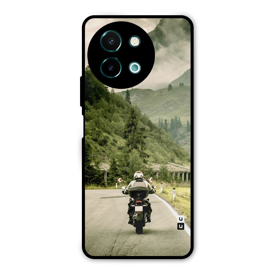 Nature Bike Metal Back Case for Vivo Y58