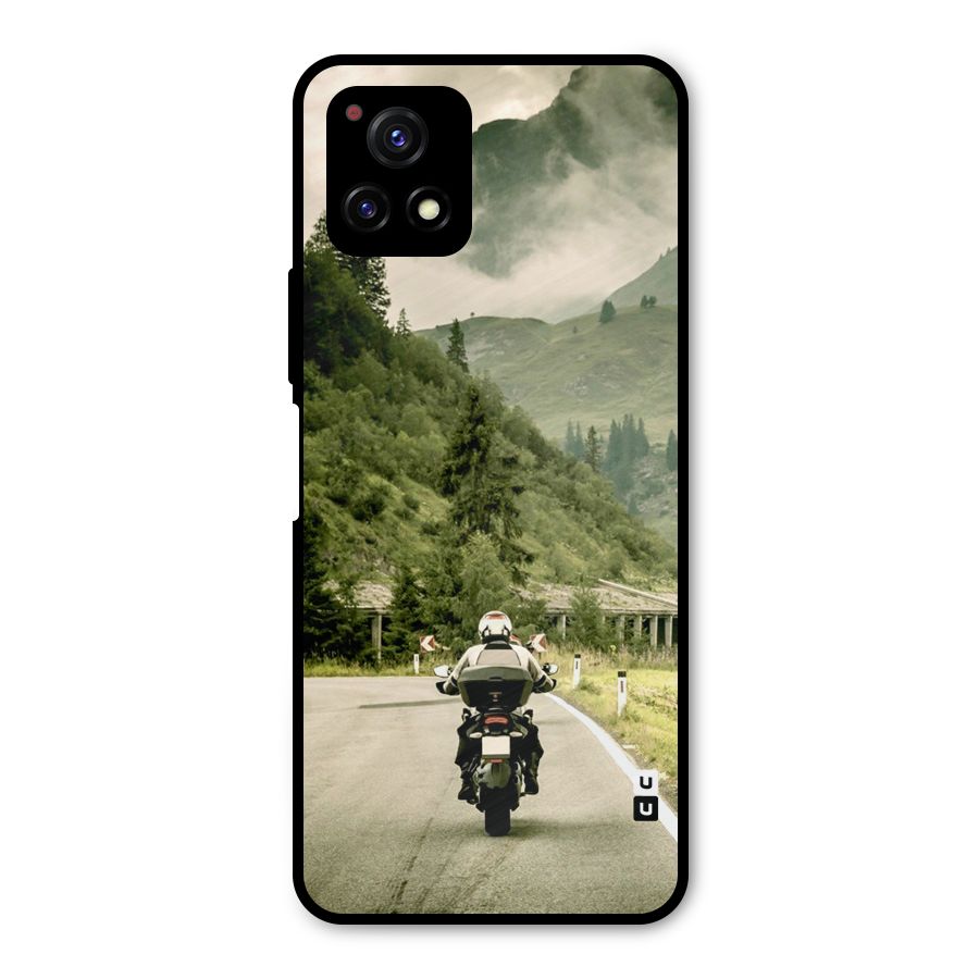 Nature Bike Metal Back Case for Vivo Y72 5G