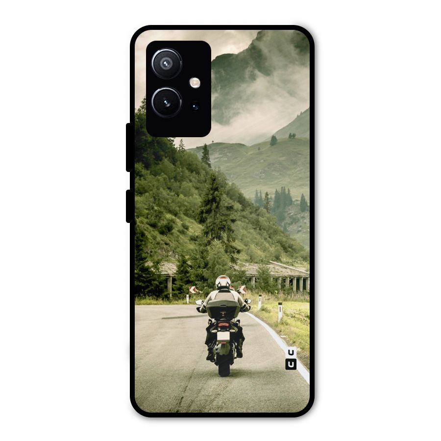 Nature Bike Metal Back Case for Vivo Y75 5G