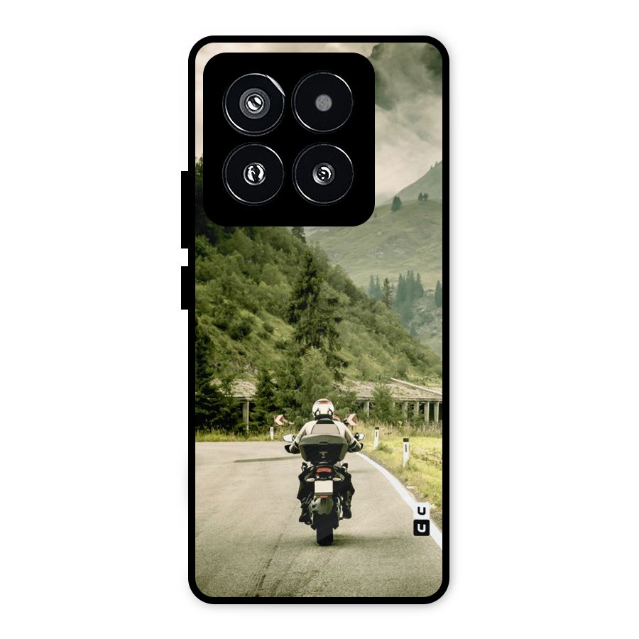 Nature Bike Metal Back Case for Xiaomi 14 Pro