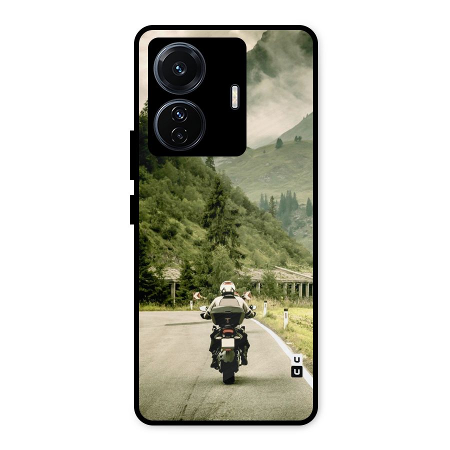 Nature Bike Metal Back Case for iQOO Z6