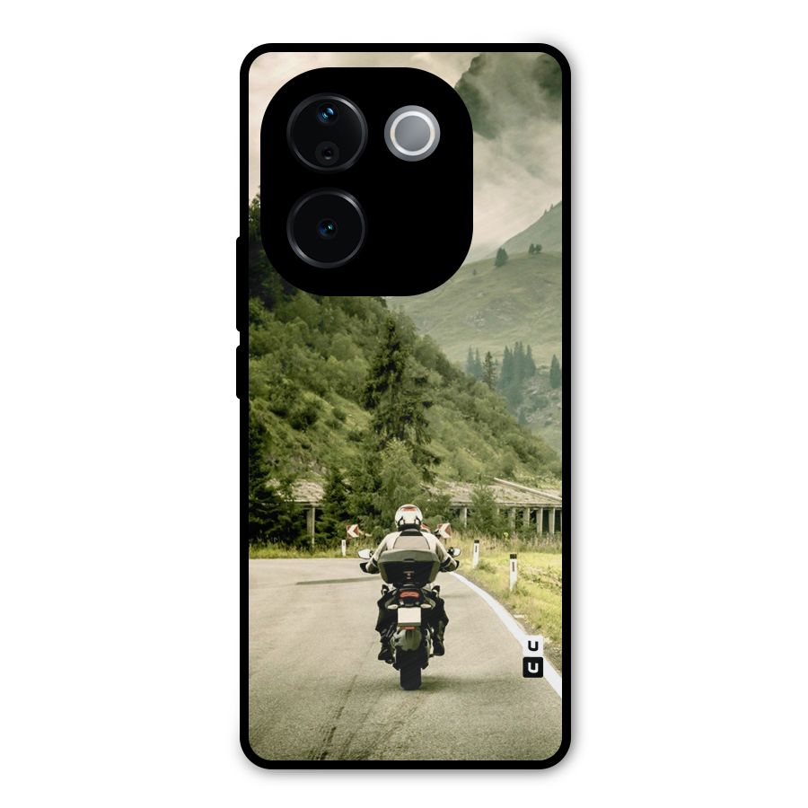 Nature Bike Metal Back Case for iQOO Z9s Pro