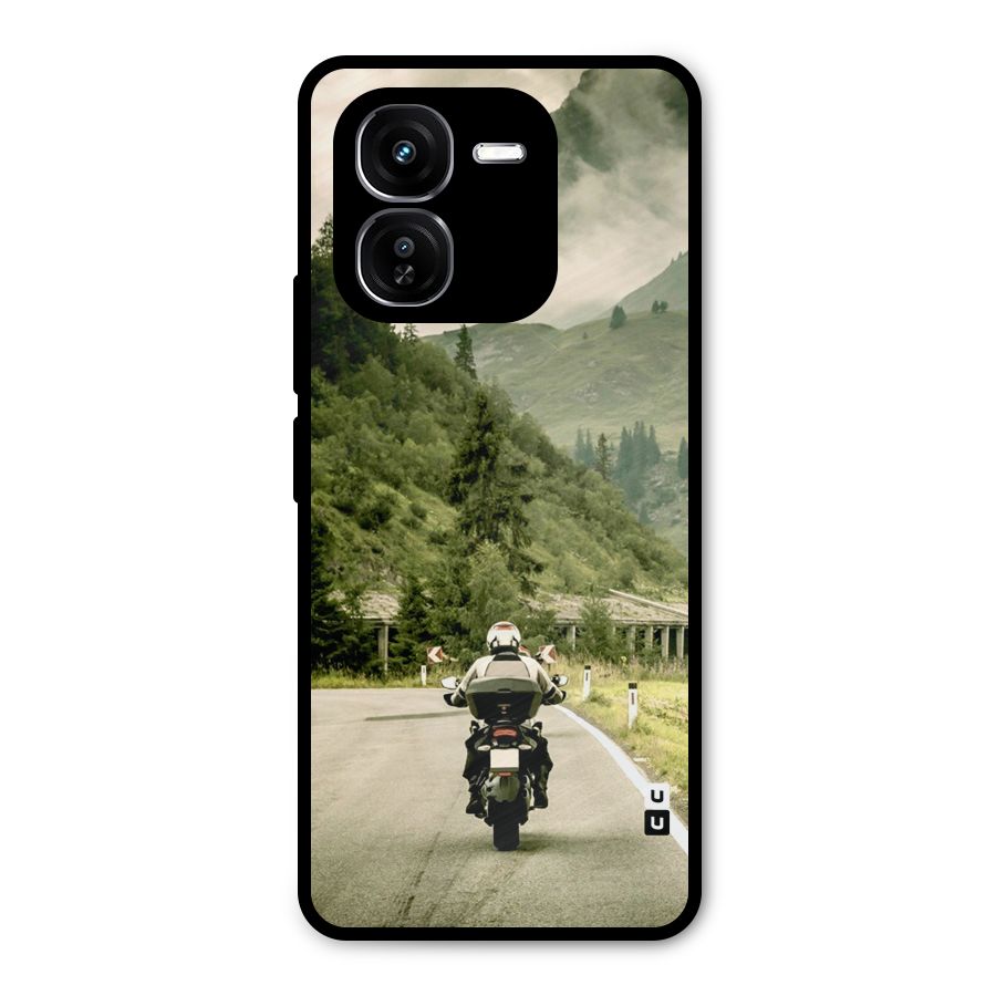 Nature Bike Metal Back Case for iQOO Z9x