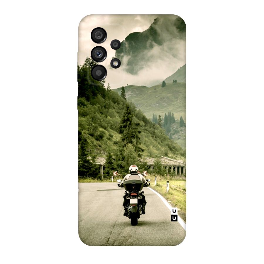 Nature Bike Original Polycarbonate Back Case for Galaxy A73 5G