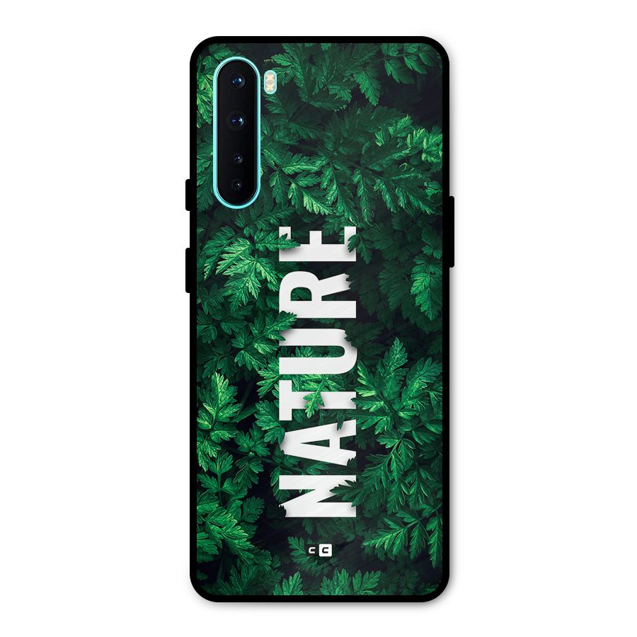 Nature Leaves Metal Back Case for OnePlus Nord