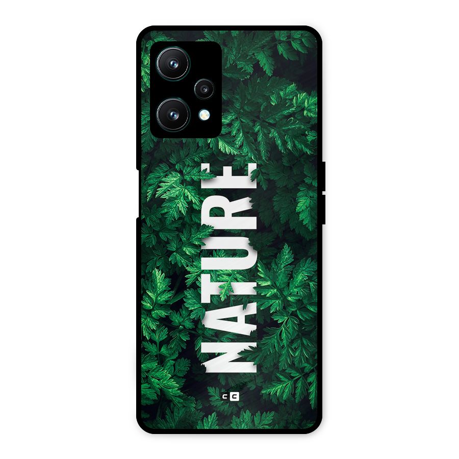 Nature Leaves Metal Back Case for Realme 9 Pro 5G