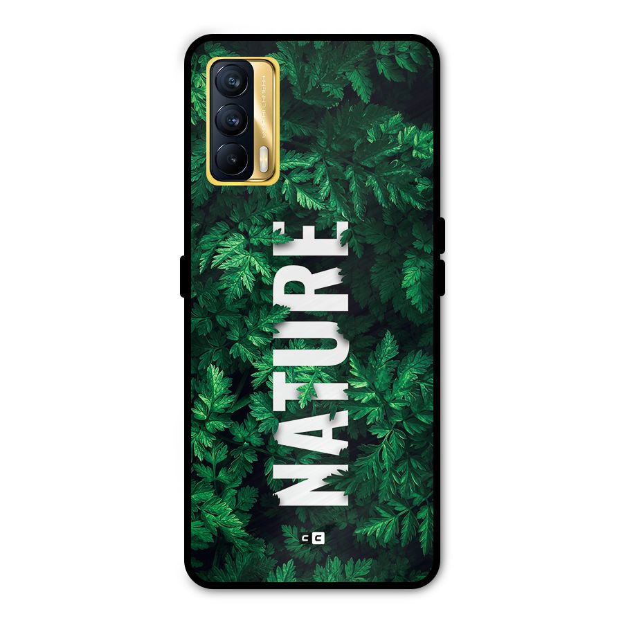 Nature Leaves Metal Back Case for Realme X7