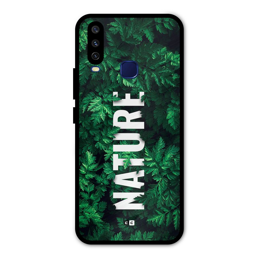 Nature Leaves Metal Back Case for Vivo Y15